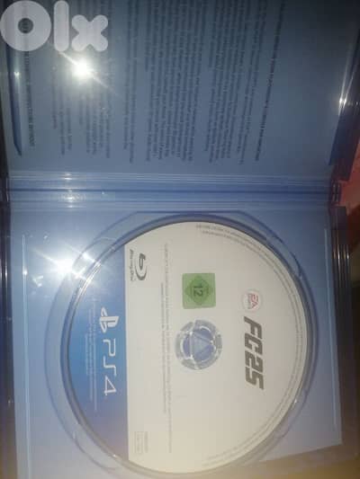 ps4 cd for sale fc 25. code for ps5 included