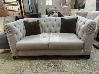 طقم كنبايات خشب زان كتير مرتب قماش تركي اسفنج إكسترا