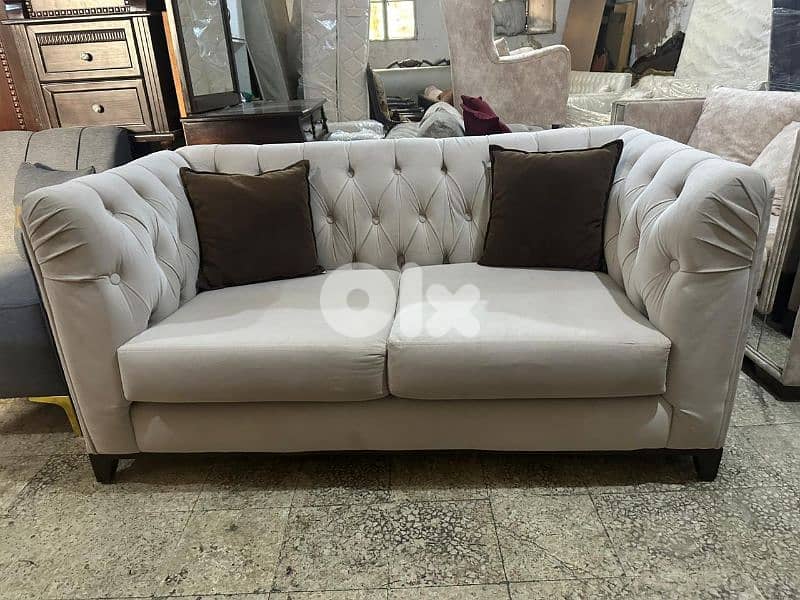 طقم كنبايات خشب زان كتير مرتب قماش تركي اسفنج إكسترا 8