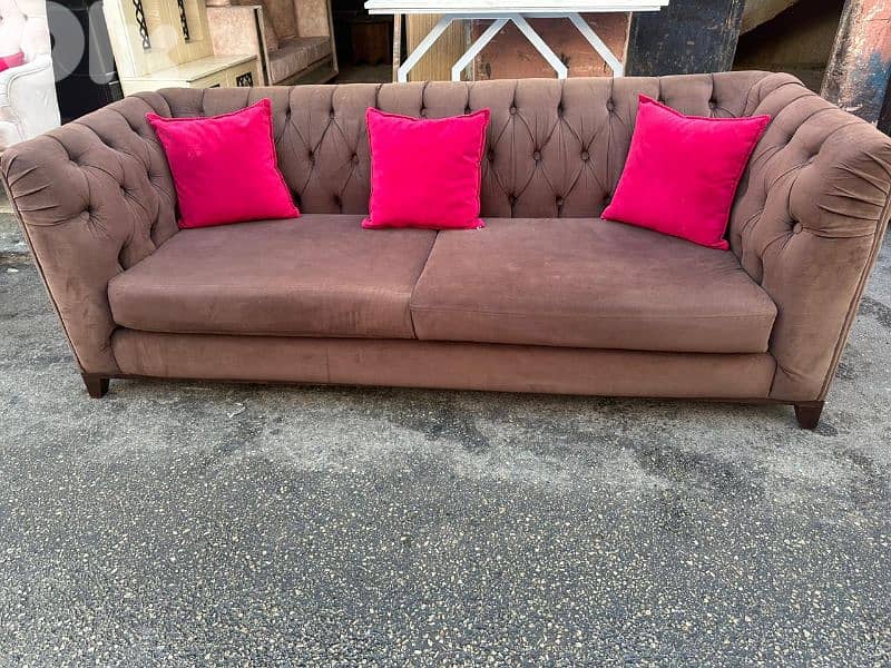 طقم كنبايات خشب زان كتير مرتب قماش تركي اسفنج إكسترا 9