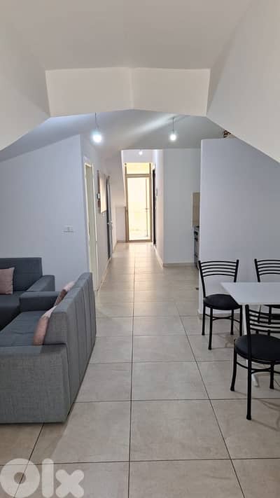 Fully-Furnished Roof for Rent in Mazraat Yachouh