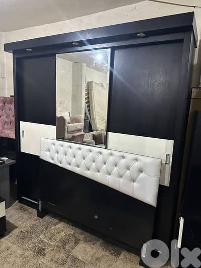 اوضة نوم سحاب كتير مرتبة ونظيفة