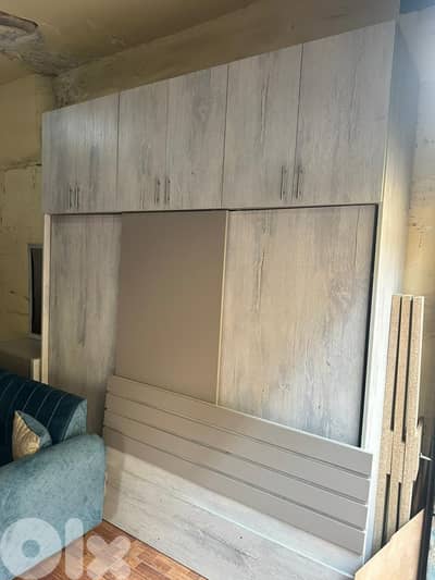 اوضة نوم طابقين سحاب مودرن شبه جديدة