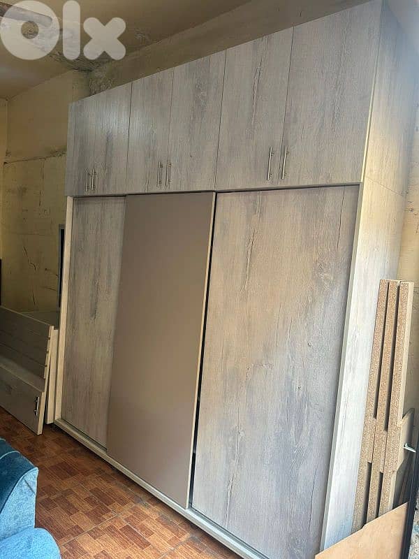 اوضة نوم مودرن تركي طابقين سحاب شبه جديدة 3