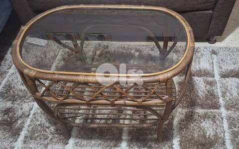 bamboo coffee table