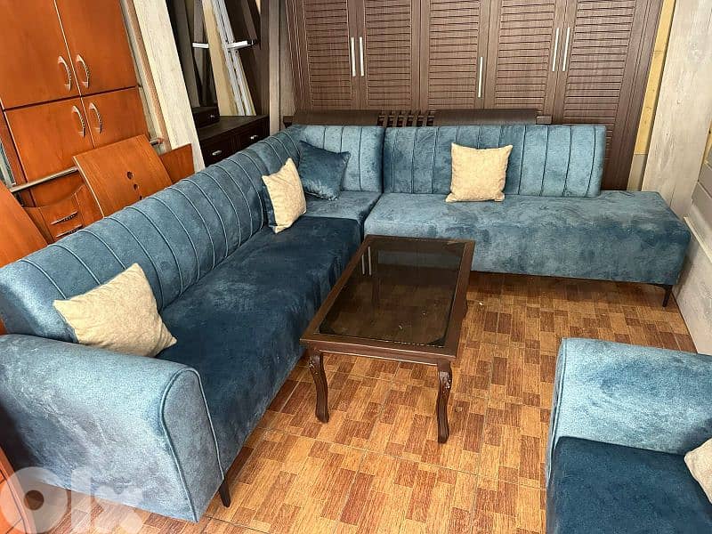 كورنر جديدة شغل توصاية قماش تركي اسفنج إكسترا 4