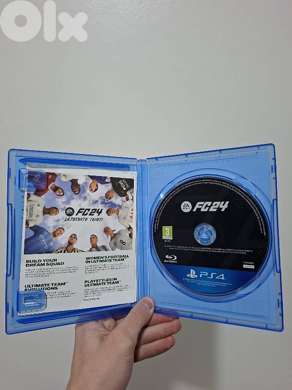 Ps4 FC 24 English used like new 1