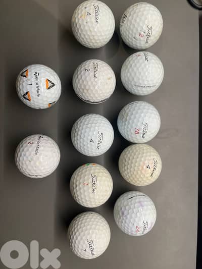 12 Premium Golf Balls (Pro V1 / Pro V1x / TP5 / TP5x) Used