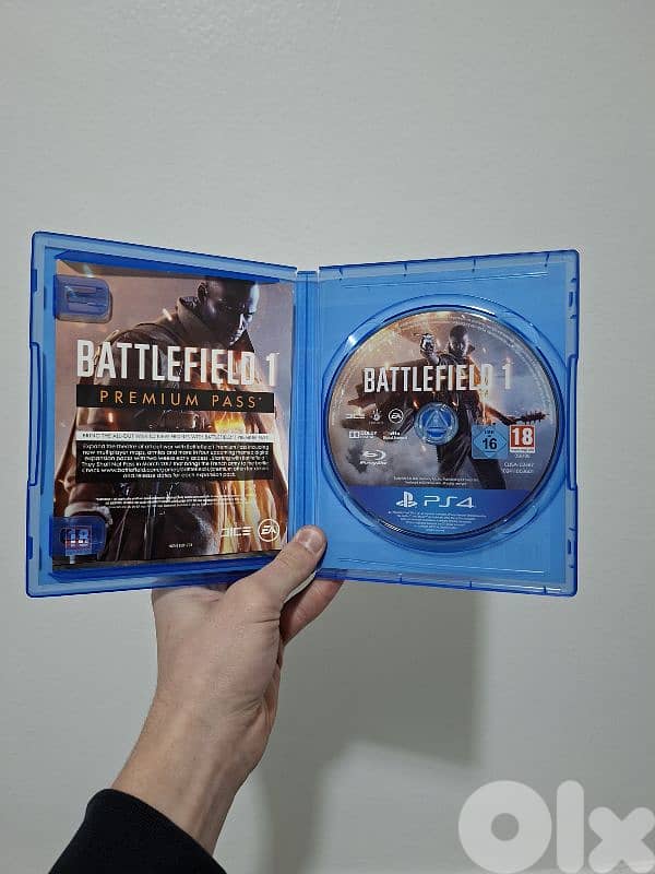 Ps4 Battlefield 1 used like new 1