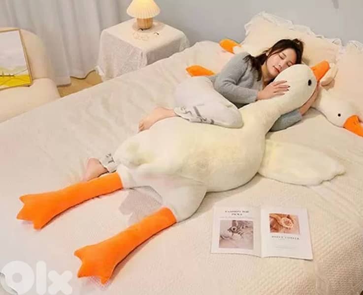 Brand New White Goose Plush Toy – Multiple Sizes Available 1