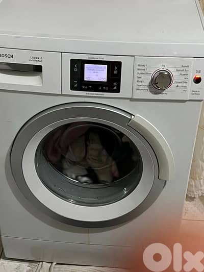 غسالة ٨كيلو للبيع موجودة بالبقاع سرعين