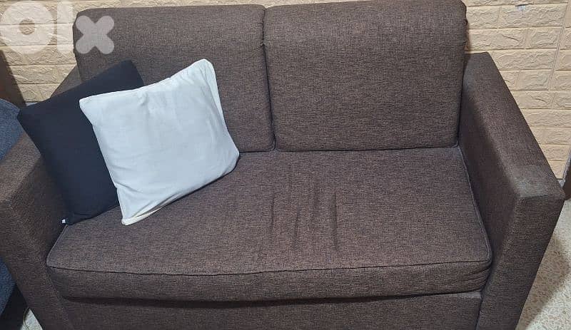 sofa and bamboo coffee table 1