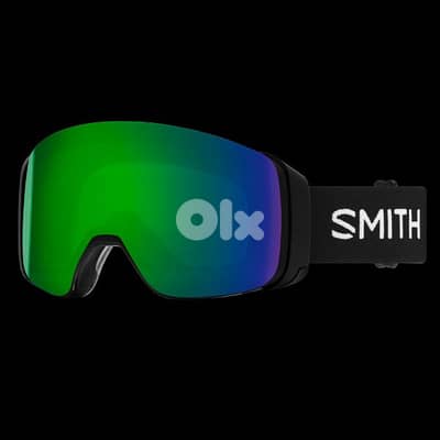 Smith 4d mag ski and snowboard googles green color