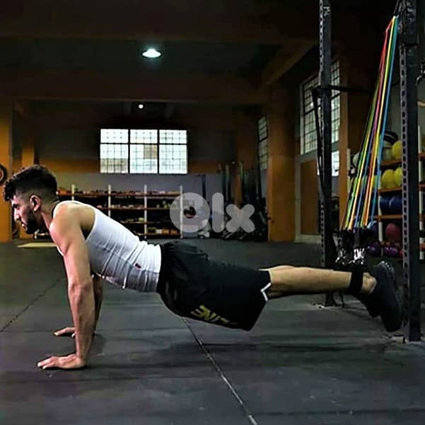 5-Piece Fitness Resistance Bands & Strap Set, 5-Level Ropes, Carry Bag 2