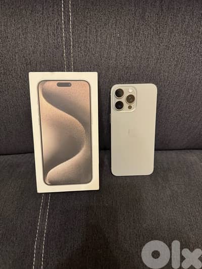 Iphone 15 pro max 512gb Storage still like new used 9 month