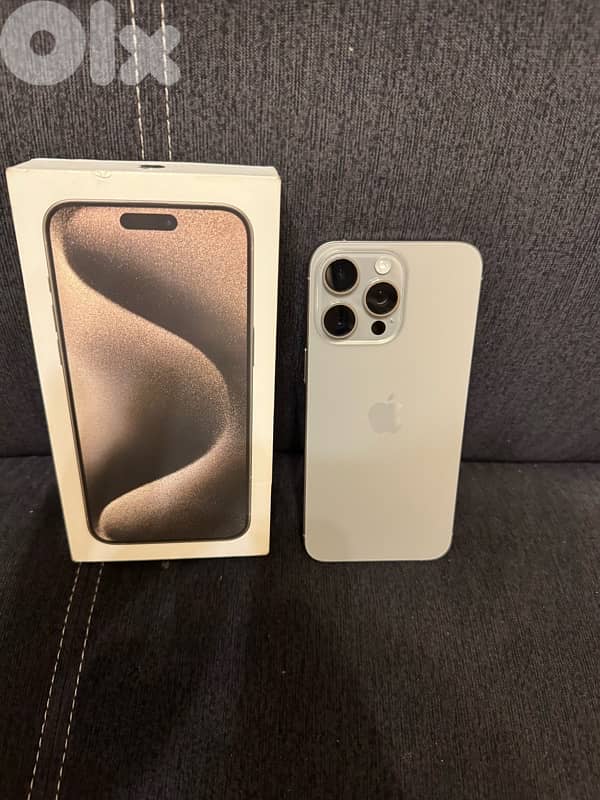 Iphone 15 pro max 512gb Storage still like new used 9 month 2