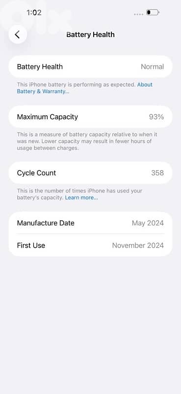 Iphone 15 pro max 512gb Storage still like new used 9 month 3