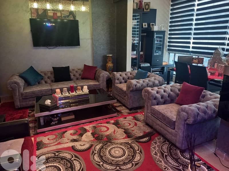 صالون وطاولة سفرة من كاليري متي 1