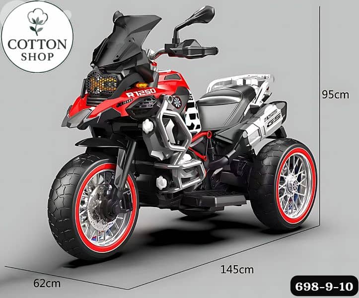 12V Electric Ride-on Motorcycle for Kids 1