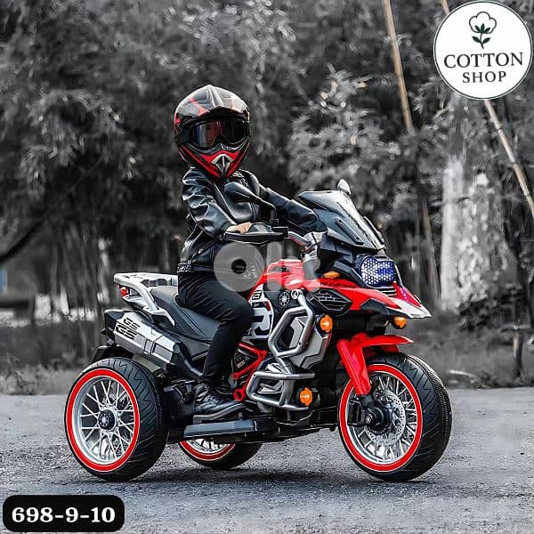 12V Electric Ride-on Motorcycle for Kids 3