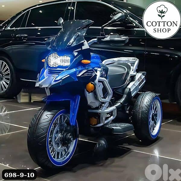 12V Electric Ride-on Motorcycle for Kids 4