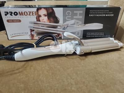 Hair straightner + Hair beach wave curler