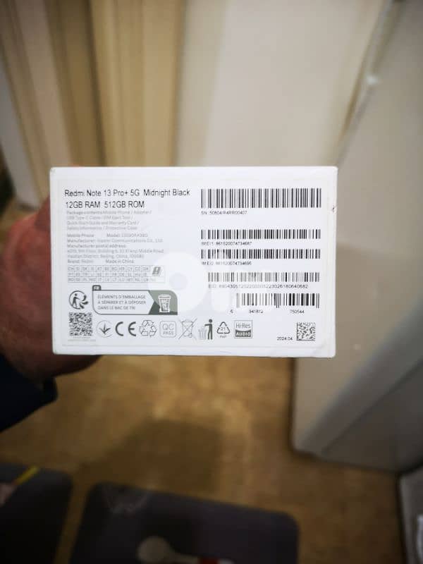 Xiaomi Redmi Note 13 Pro Plus 5G ( 18 Gb Ram and 512Gb Memory) 1