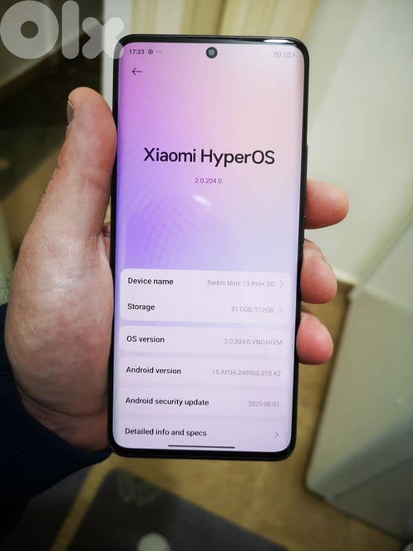 Xiaomi Redmi Note 13 Pro Plus 5G ( 18 Gb Ram and 512Gb Memory) 11