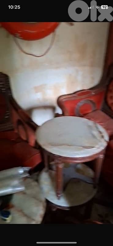 طقم صالون مستعمل بس بدو تنضيف 1