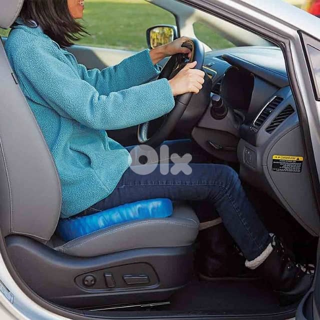 Egg Sitter Seat Cushion, Back Relief Polymer Pad for Car & Office 2