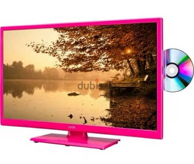 pink TV with Dvd