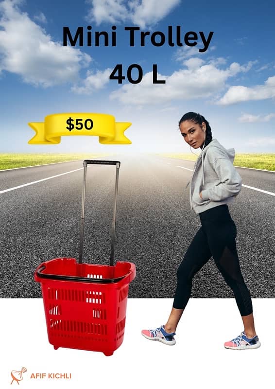 Trolleys & Baskets for Supermarket & Stores 3