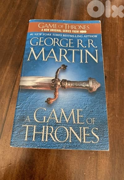 A Game Of Thrones book for George R. R Martin