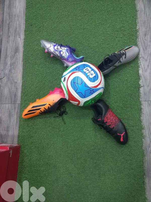 football shoes and football original طابات فوتبول حذاء كرة قدم 1