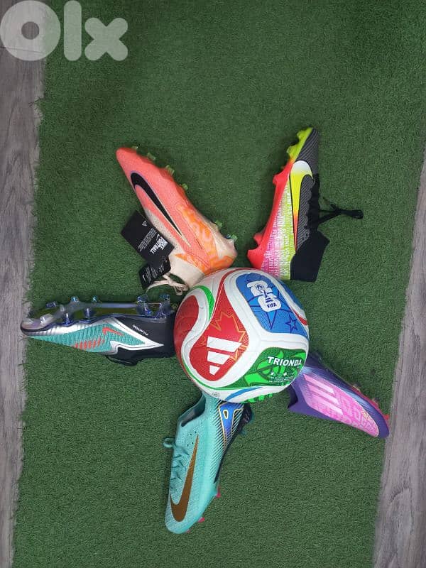 football shoes and football original طابات فوتبول حذاء كرة قدم 3