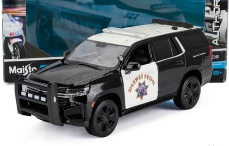 Chevrolet Tahoe 2021 (Highway Patrol) diecast car model 1;24