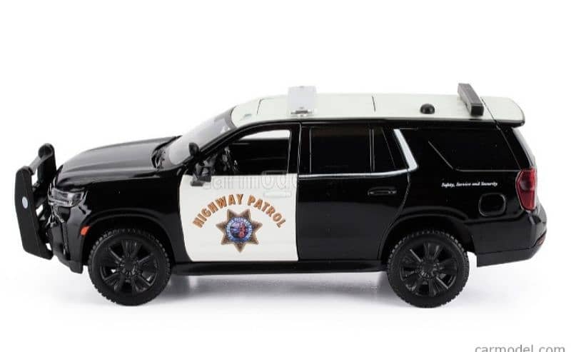 Chevrolet Tahoe 2021 (Highway Patrol) diecast car model 1;24 1