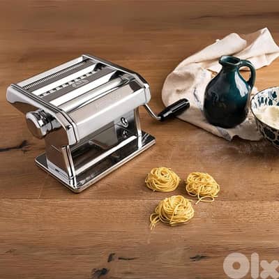 Marcato Ampia 150 Pasta Maker – Steel Roller w/ 3 Cutting Functions