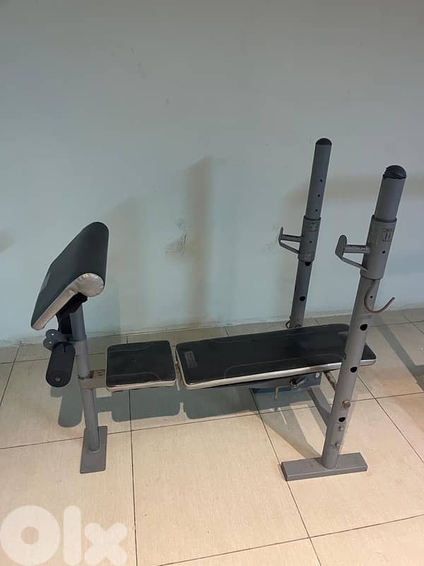 Bench adj like new domyos brand 1