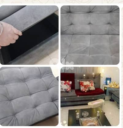 صالون صوفا بد 3قطع