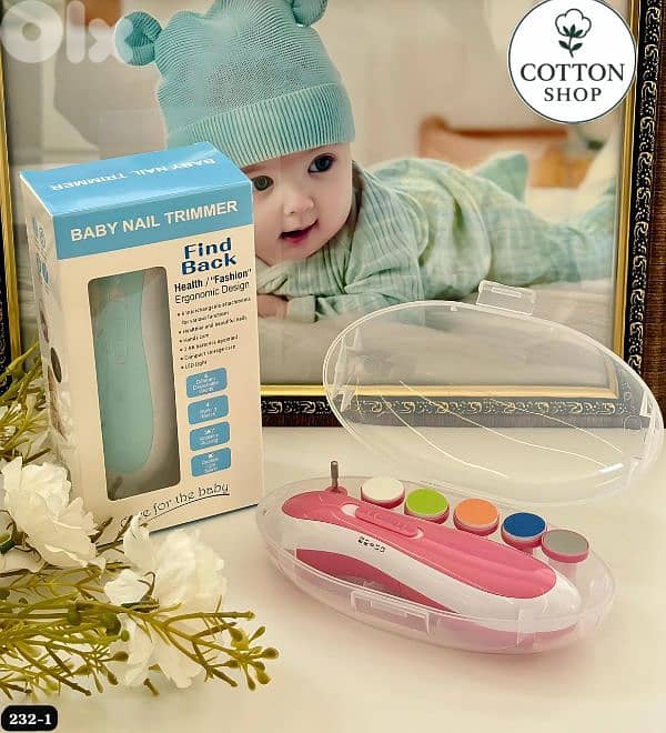 Electric Baby Nail Trimmer For Newborns 1