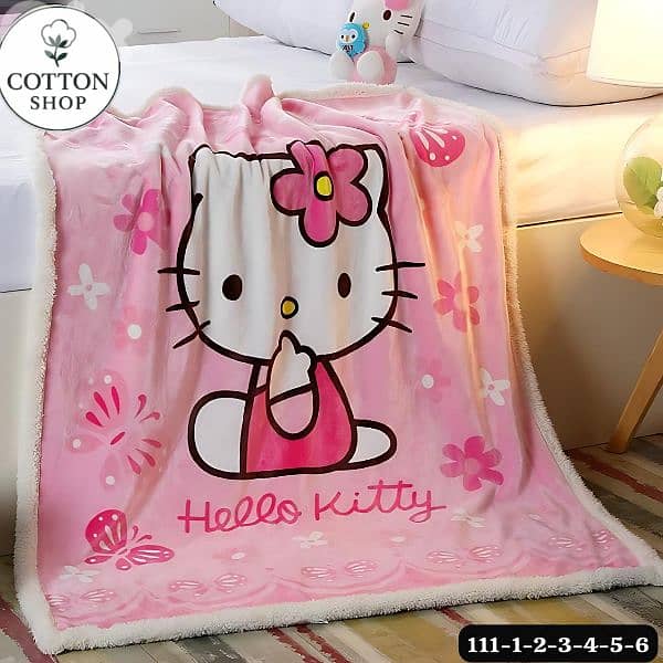 Soft & Hypoallergenic Fleece-Lined Baby Blanket 3