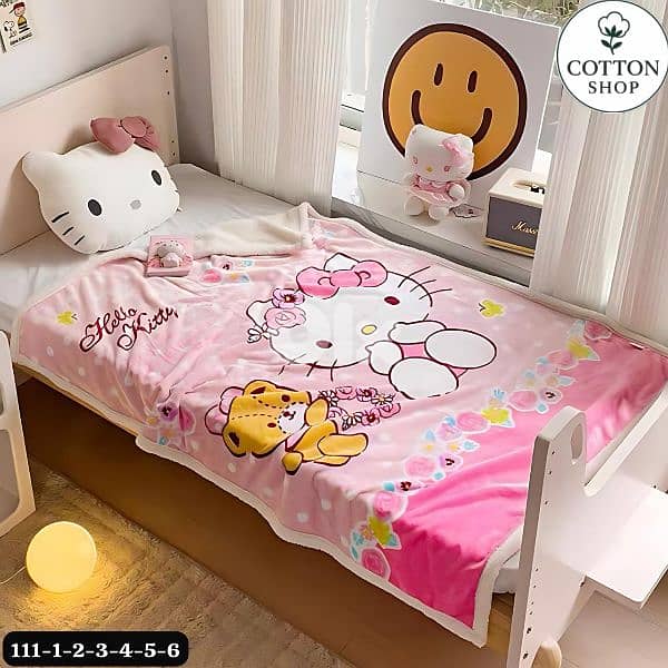 Soft & Hypoallergenic Fleece-Lined Baby Blanket 4