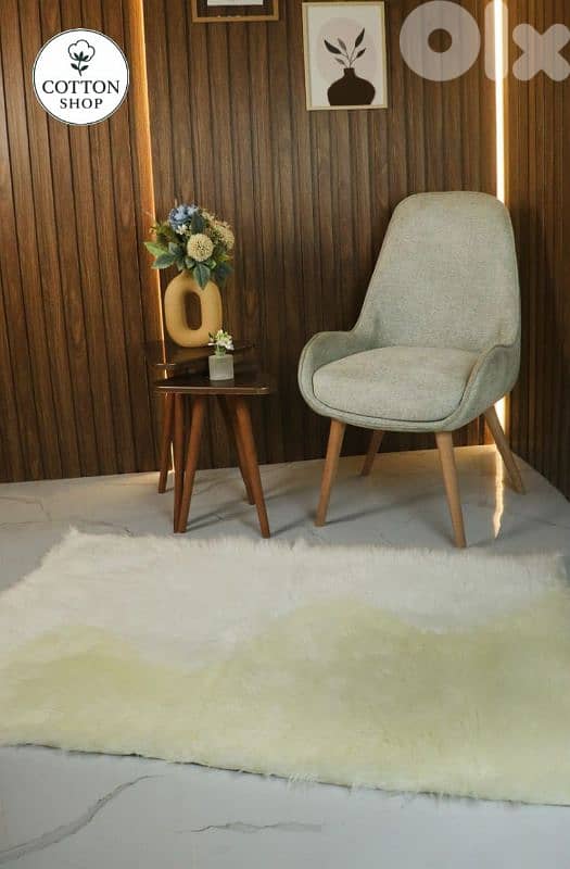 Premium Faux Fur Area Rug 2