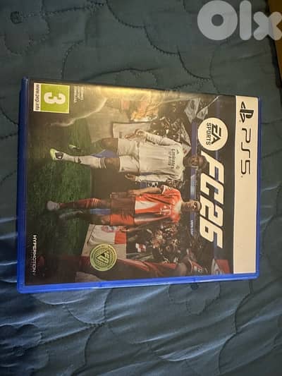 fc26 used مستعمل مرتين كتير نظيف ps5