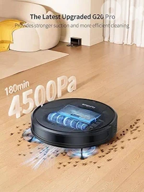 HONITURE Robot Vacuum and Mop Combo 1