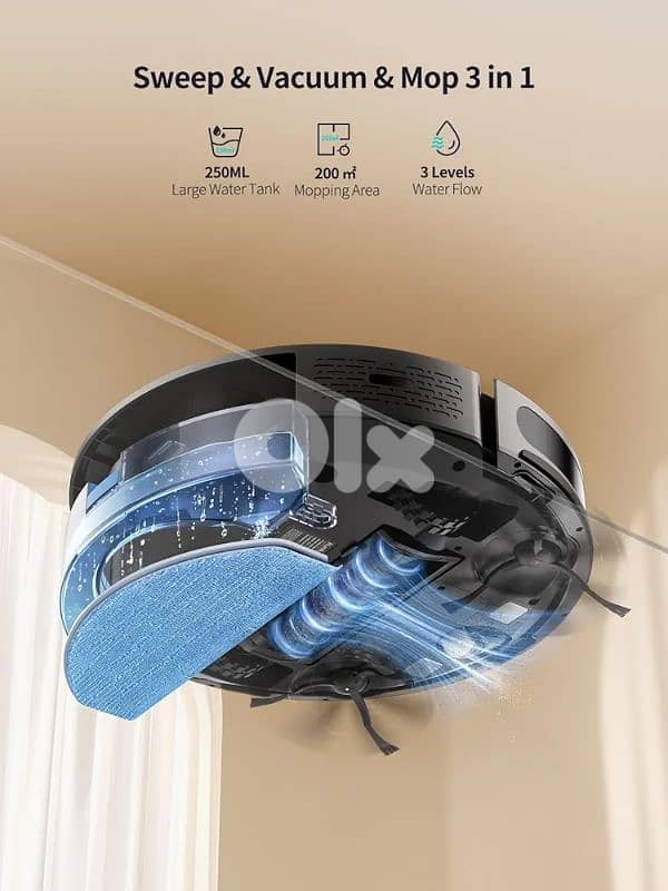 HONITURE Robot Vacuum and Mop Combo 4