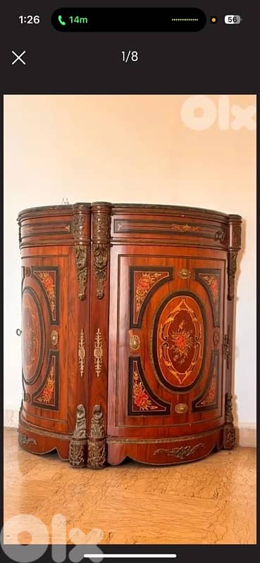 2 side comodes for salon like new 1