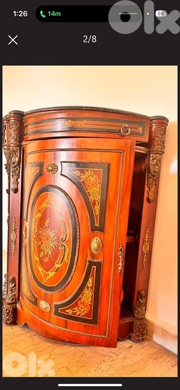 2 side comodes for salon like new 2