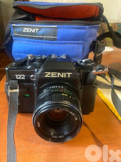 zenit 122 film camera set